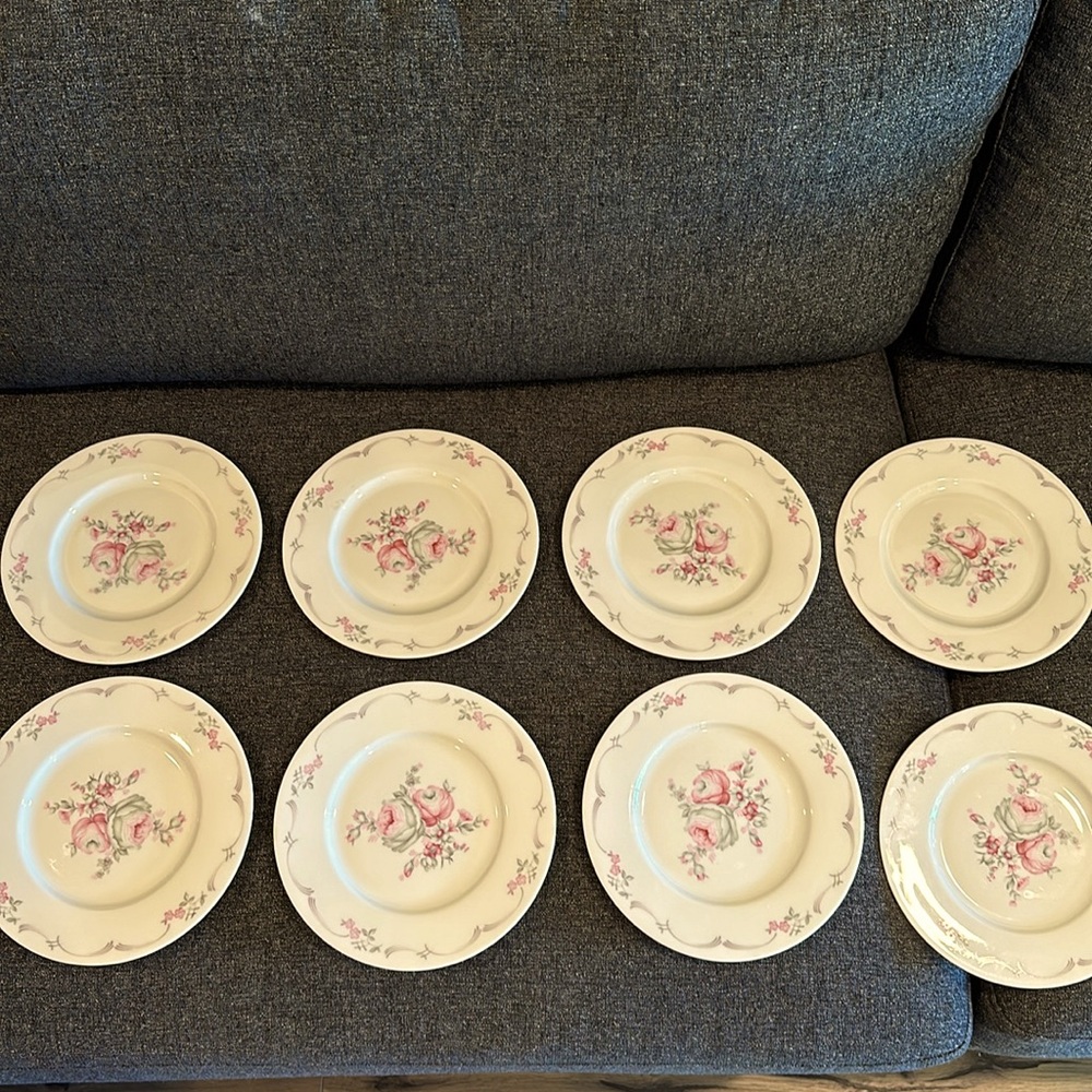 Castleton brose china salad plates set of 8!